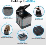 Portable Toilet Camping Toilets for Car Indoor Outdoor Commode Foldable Travel Potty for Camping,Tent,Hiking,Boating,Long Road Trips,Traffic jam,Home