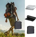 Portable Toilet, Camping Toilet for Adults with Lid, XL Folding Travel Toilets with Bags for Emergency Use, Foldable Porta Potty for Car, Outdoor Camp, Road Trip, Hiking and Truck Drivers